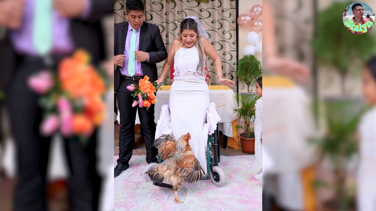 Pequeña uso una gallina para dεsεnmαscαrar a su futura madre