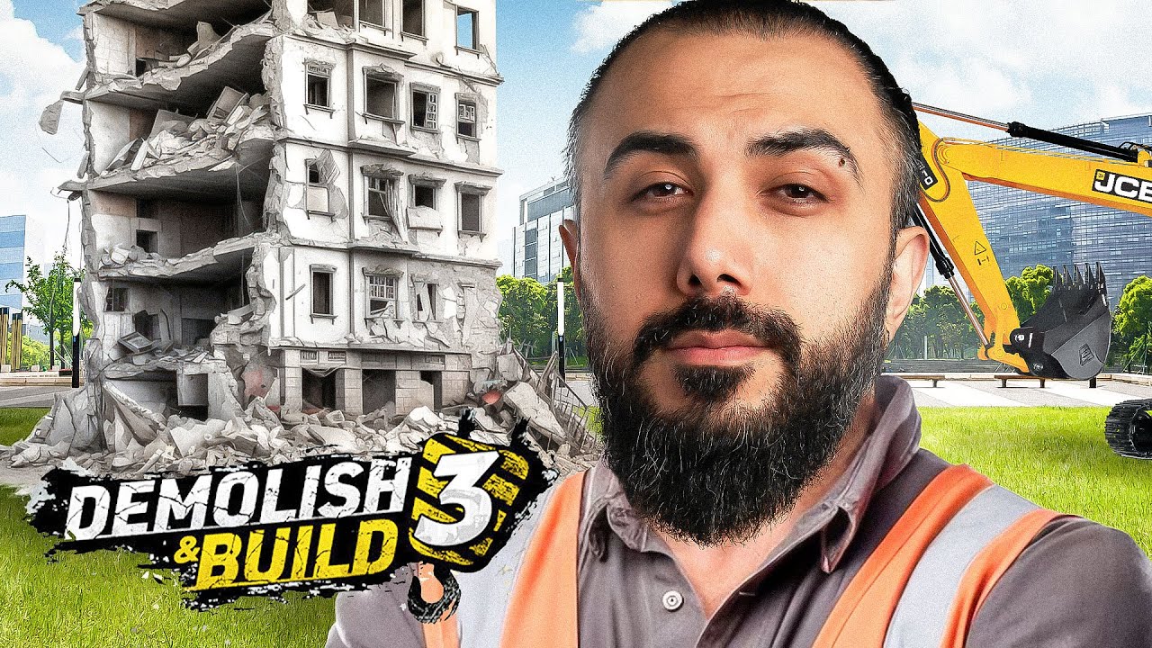 YENİ YIKIM SİMULATÖRÜ!! AŞIRI ZEVKLİ! EKİPLE DEMOLISH & BUILD 3 | Barış Can