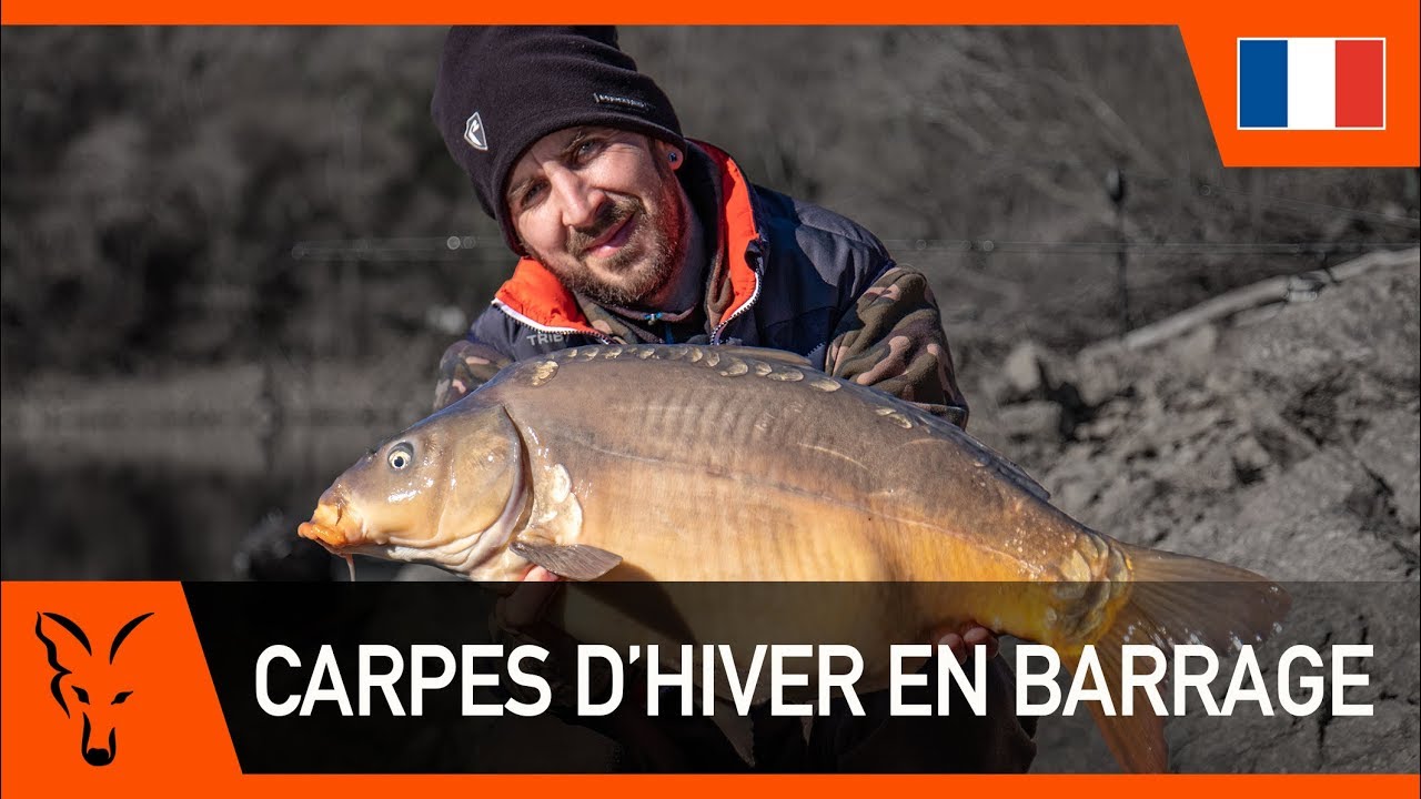 CARPES D'HIVER EN BARRAGE avec Éric Delcroix