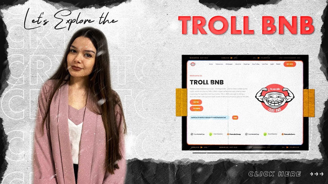 TROLL BNB &ndash; Pepe's killer is here to make his holders millionaires! Become one of them.