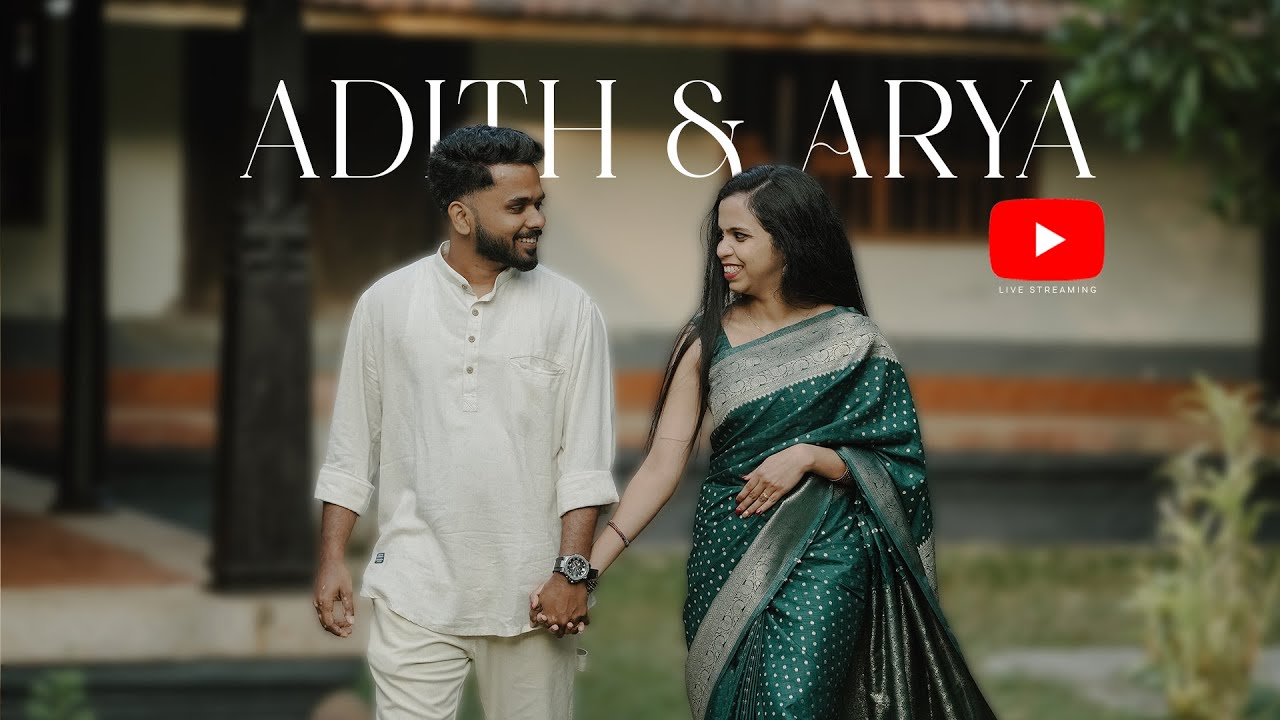 WEDDING | ADITH & ARYA | 12TH JANUARY 2026 | LIVE