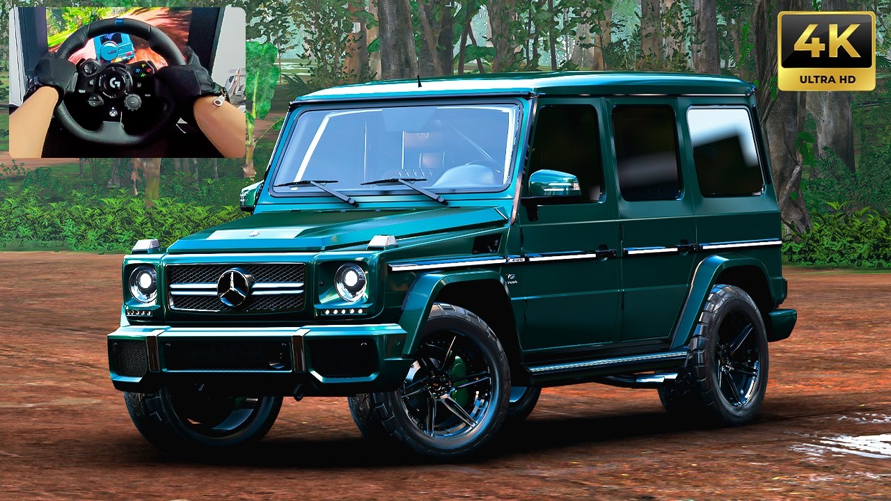 Mercedes G63 | OFFROAD | Forza Horizon 5 | Logitech G923 Steering Wheel
