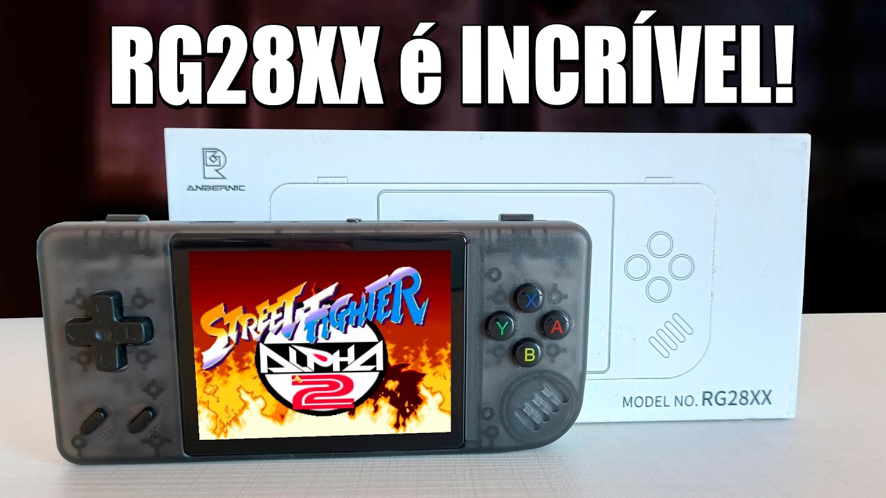 RODA ATÉ PSP! Análise do Anbernic RG28XX - O Novo Dingoo Vale a Pena?