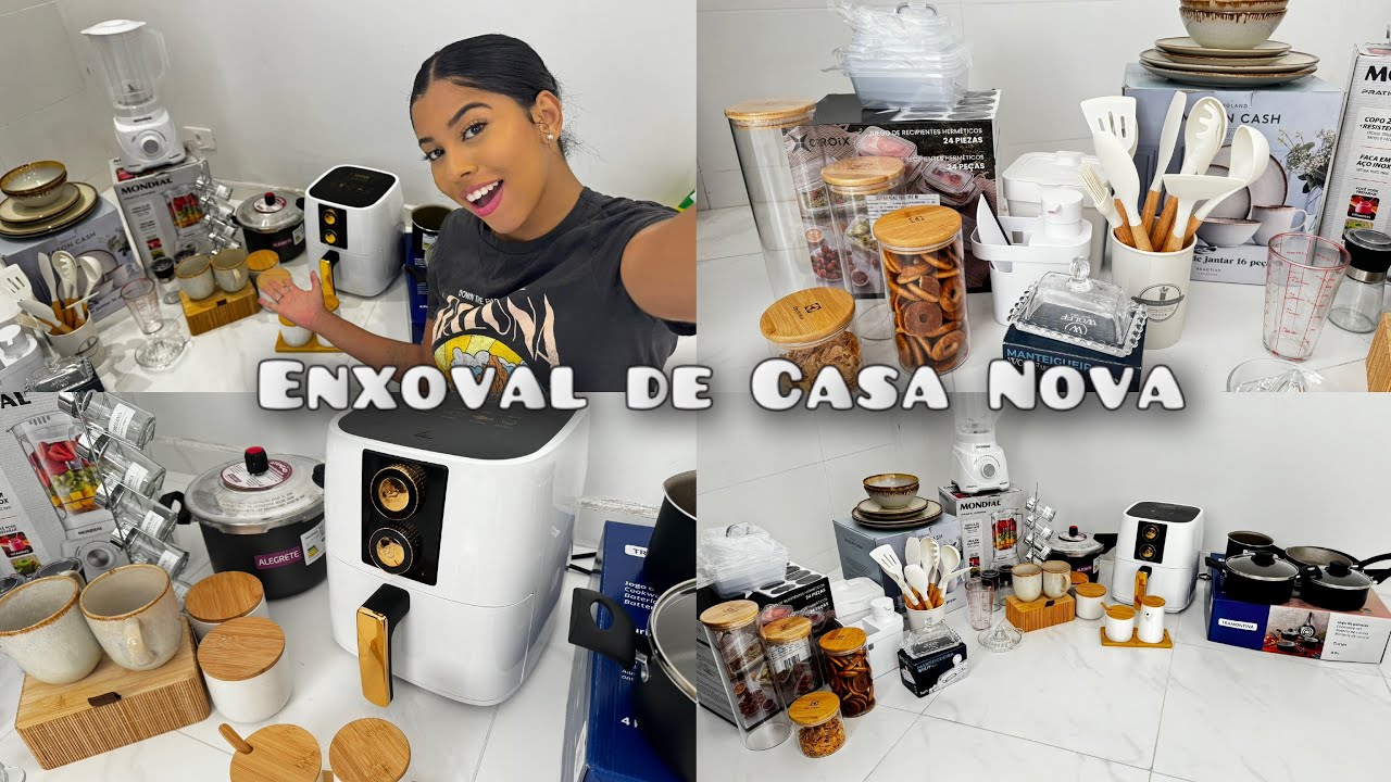 ENXOVAL DE CASA NOVA  | morando sozinha em uma kitnet