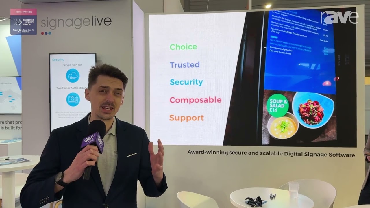 ISE 2025: Signagelive Explains Signagelive Enterprise-Level Secure and Scalable CMS