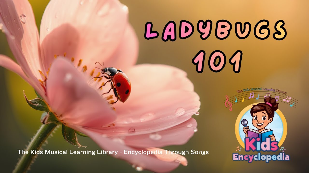 What are Ladybugs? | Insects 101 | A Gentle Kids Song About Ladybugs | Encyclopedia Through Songs