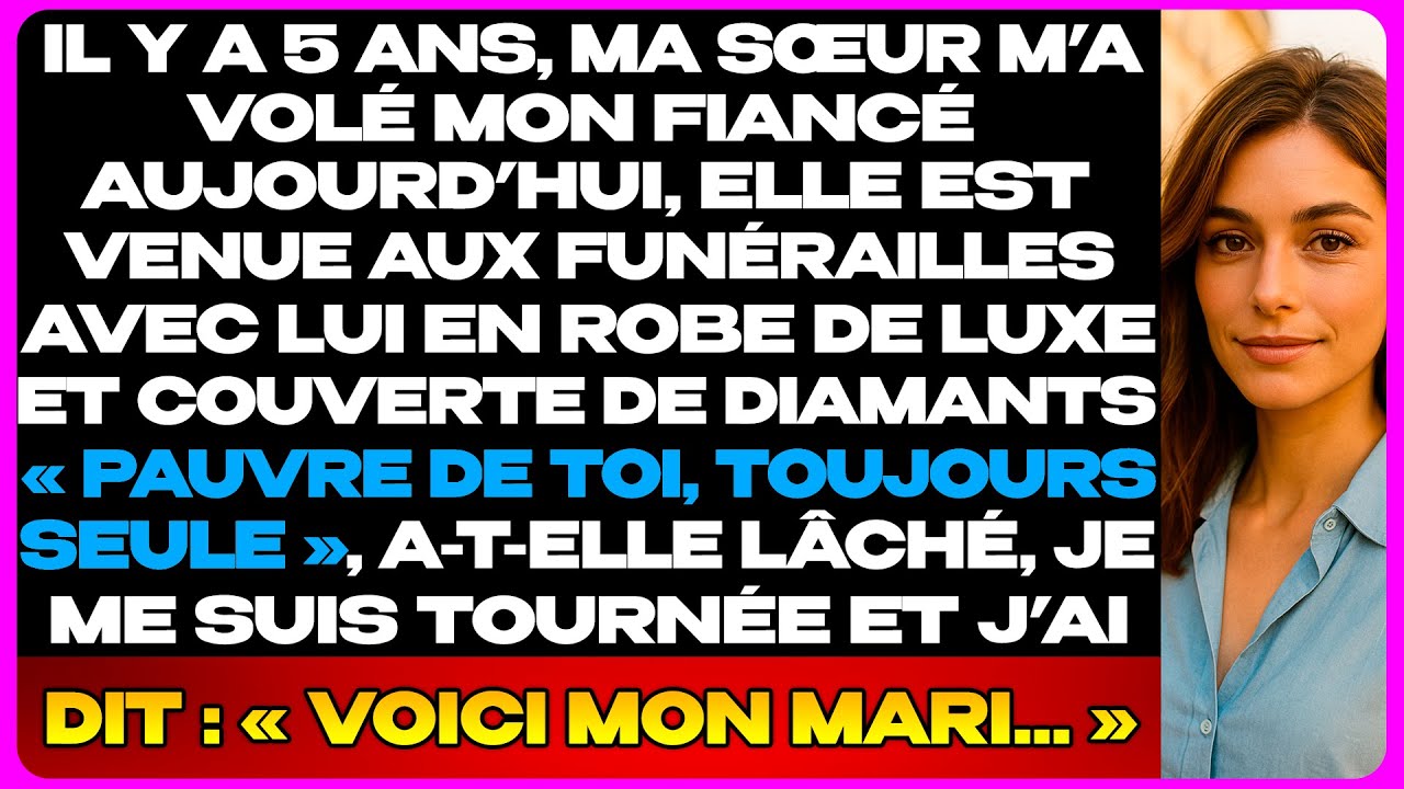 Ma Sœur M’a Volé Mon Fiancé Il Y A 5 Ans… Mais Au Funérail De Notre Père, C’est Moi Qui Ai Sourit