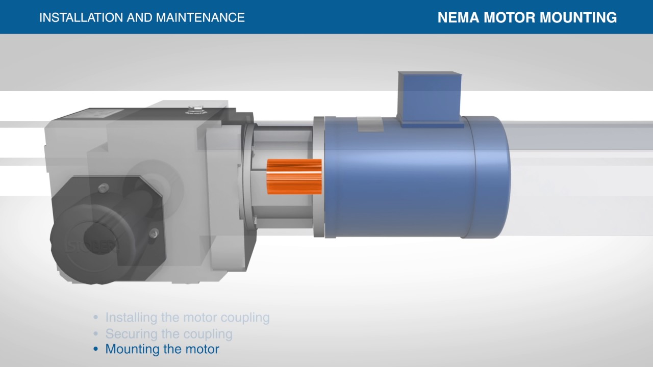 Installation and Maintenance Series: Mounting Gearbox to NEMA Motor