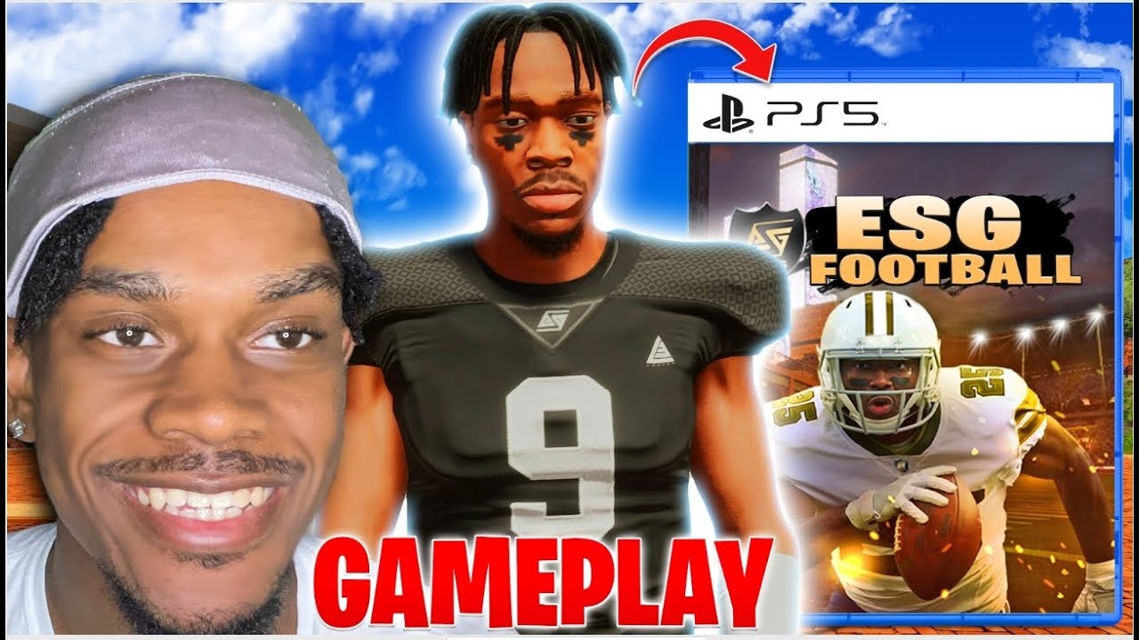 *FIRST* OFFICIAL ESG Football GAMEPLAY! New 7v7 Football Game!