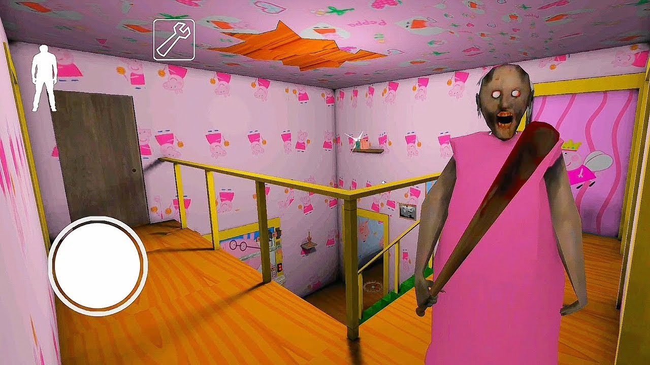 Granny Game Horror Escape Gameplay | Granny Peppa Pig House 