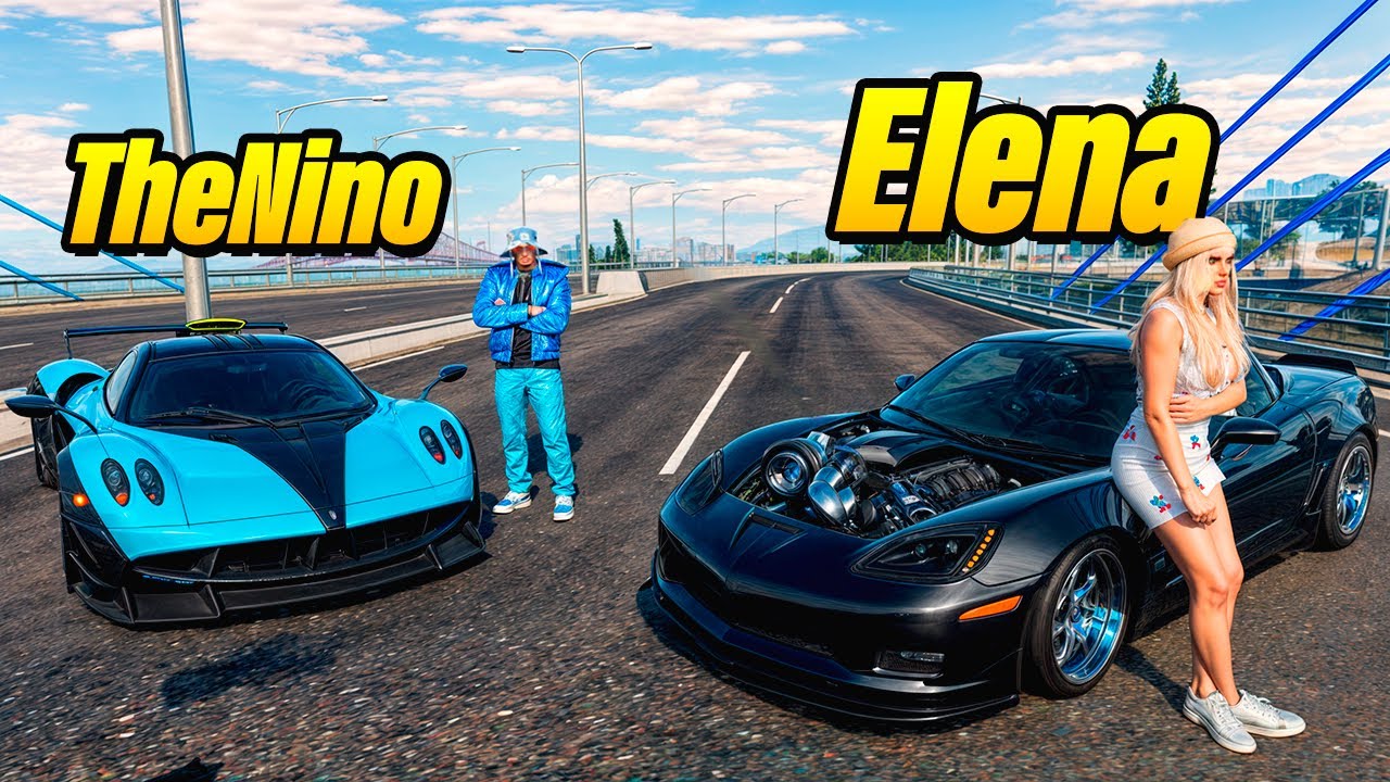 Nos Mudamos Apostando Entre Un Pagani y Un Corvette GTA Rp