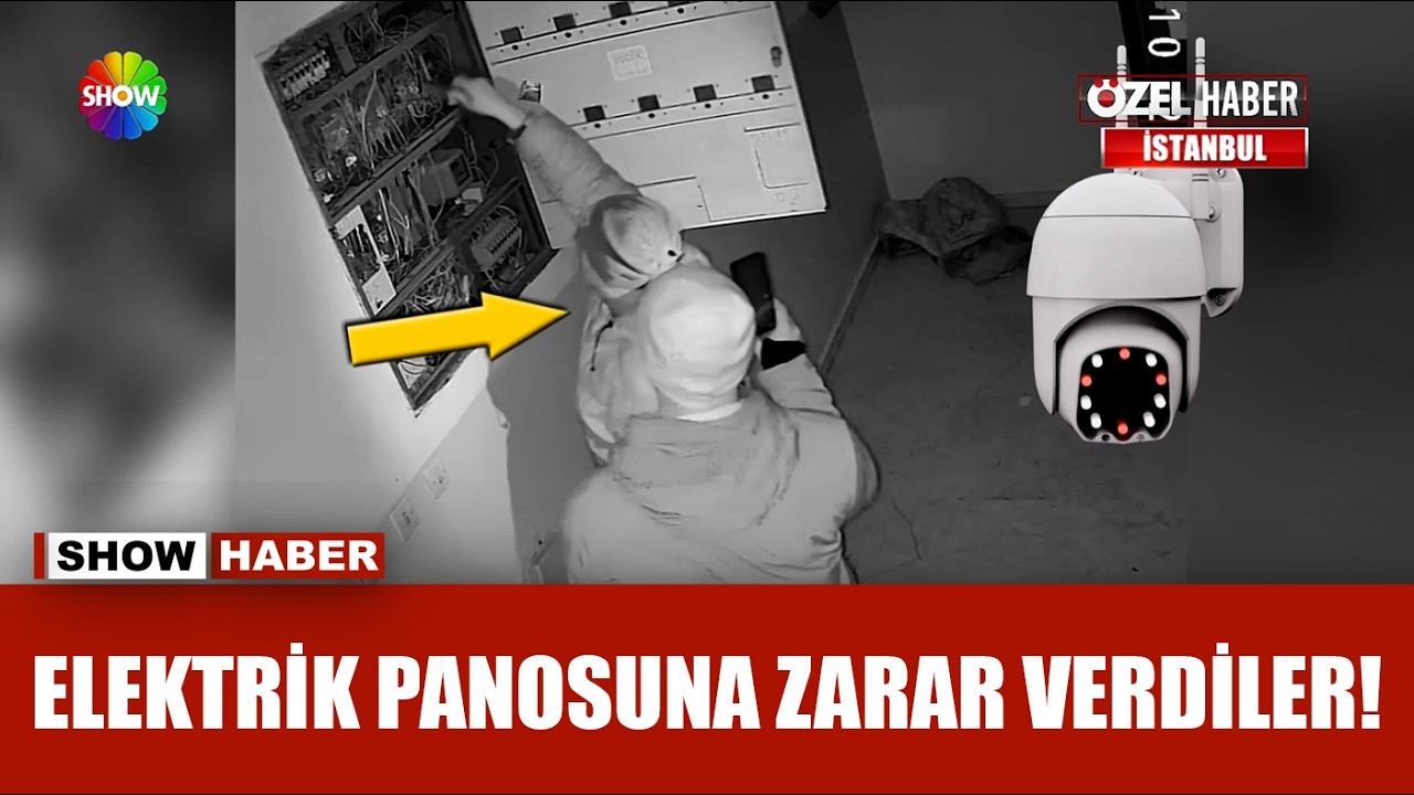Vidaları söktüler, kabloları kestiler!