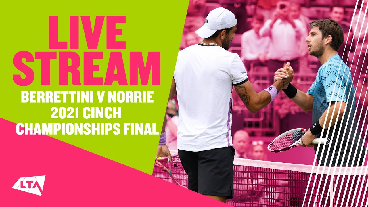 Full Match Replay - FINAL | Berrettini vs Norrie | 2021 cinch Championships
