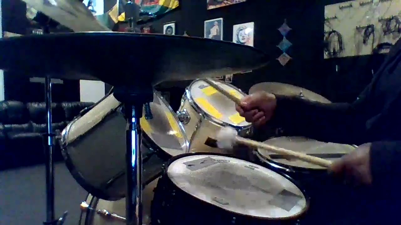 Drum solo recorded from a chromebook part 13