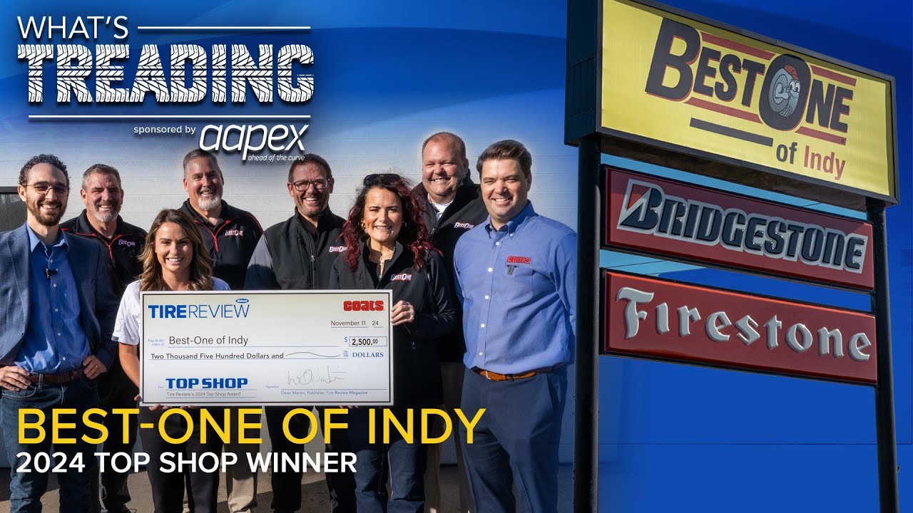 Watch Tire Review surprise our 2024 Top Shop: Best-One of Indy