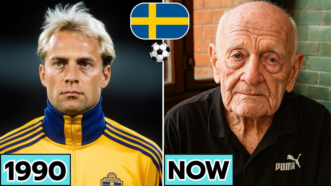 Sweden 🇸🇪 World Cup 1990 Squad ⚽ Then and Now