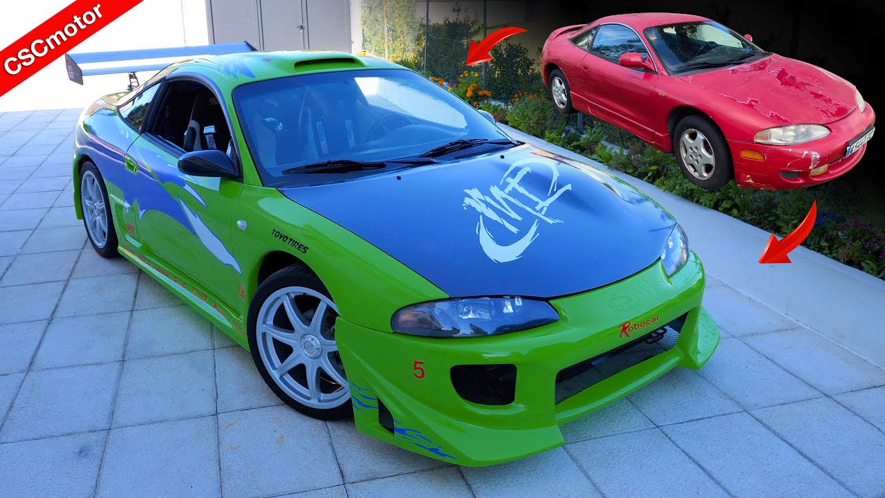 Mitsubishi Eclipse Fast & Furious за 20 минут | Трансформация