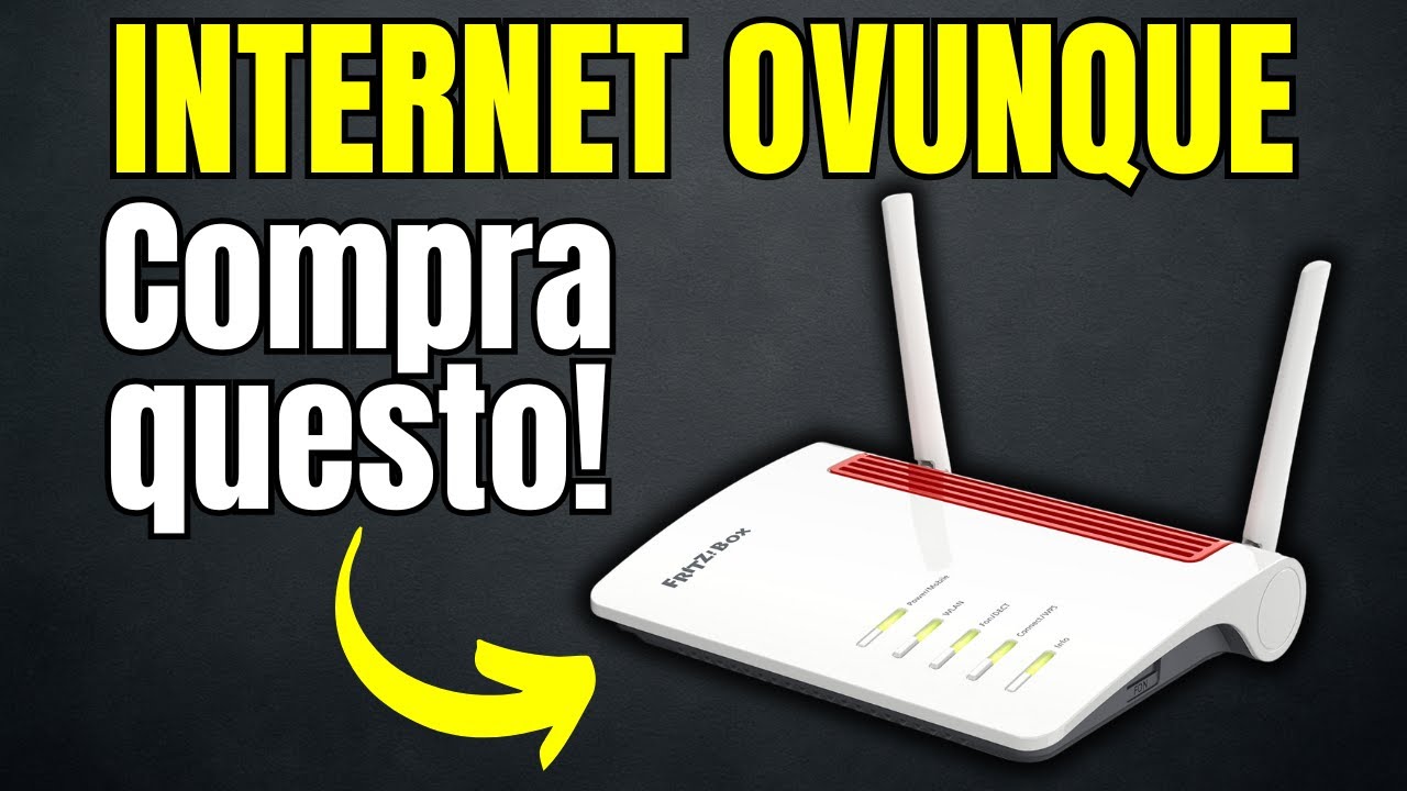 Fritz!Box 6850 5G RECENSIONE: Come AVERE Internet OVUNQUE!