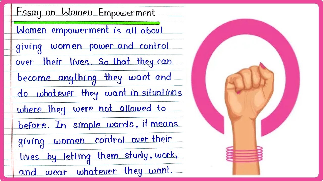 Essay on Women Empowerment in English, Write Essay on Women Empowerment, par Essay English mein