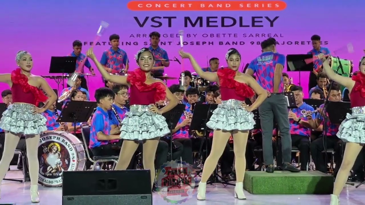 VST Medley | St Joseph Band 98 |  Musikang Alay sa magigiting na Juana | Concert at the park