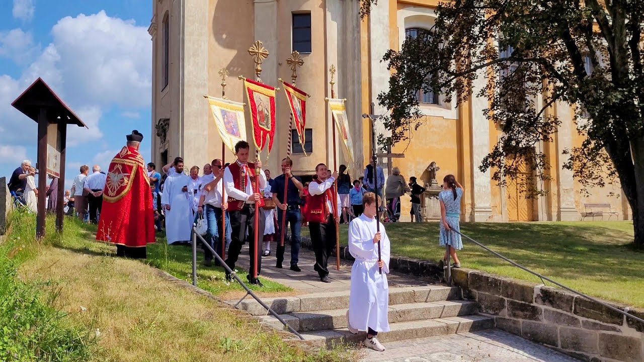 Svatojakubsko-anenská pouť a procesí v Mnichově Hradišti 31. 7. 2022