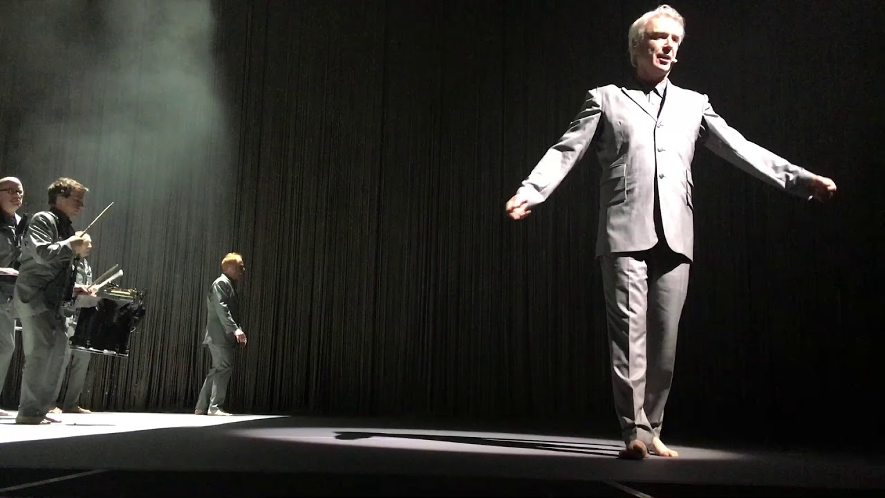 David Byrne • American Utopia World Tour • front row • I Should Watch TV