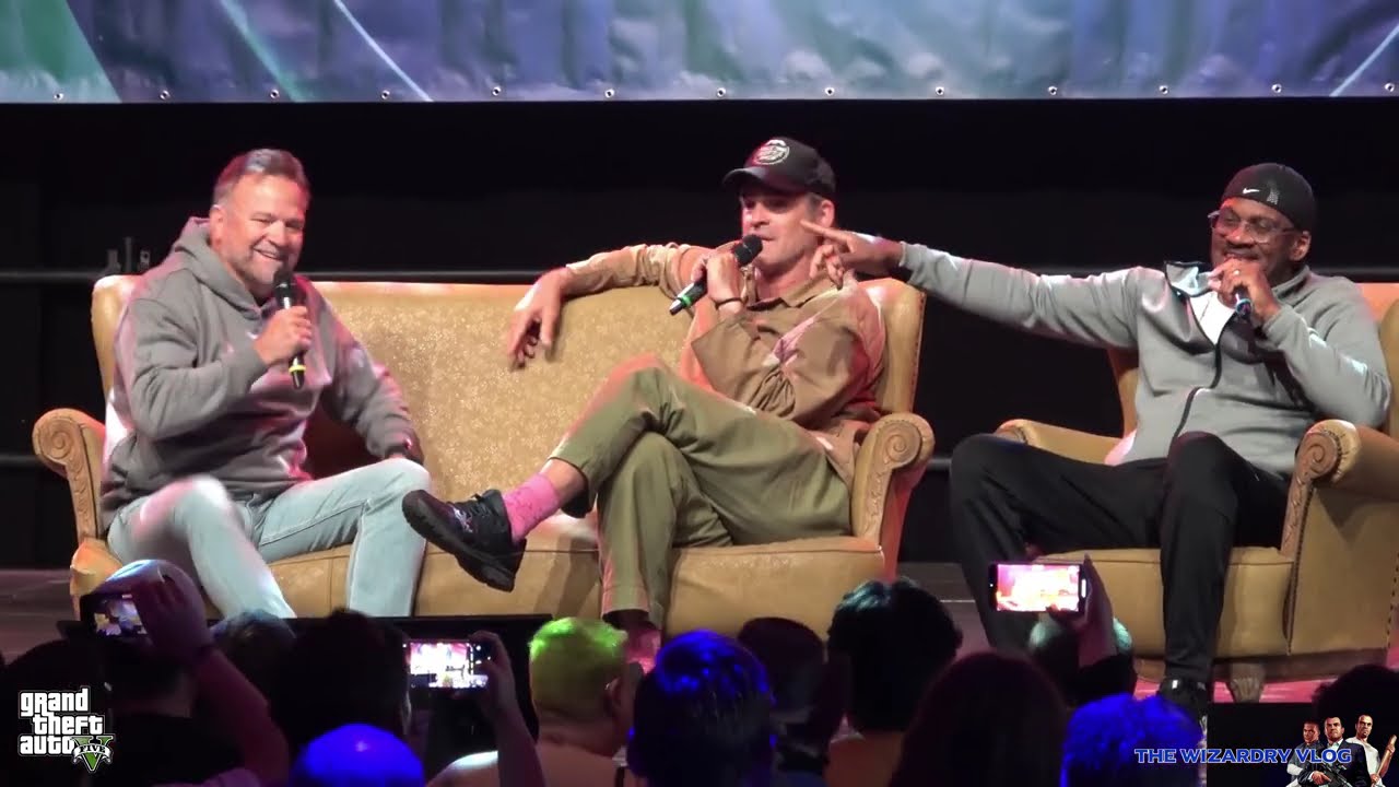 GTA 5: Стивен Огг, Шон Фонтено и Нед Люк: сессия вопросов и ответов | Comic Con Holland | 05.03.2025