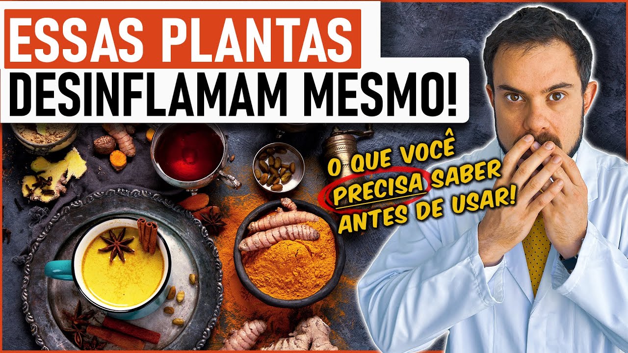 12 ANTI-INFLAMATÓRIOS NATURAIS: Como USAR [Médico Ortopedista Explica]