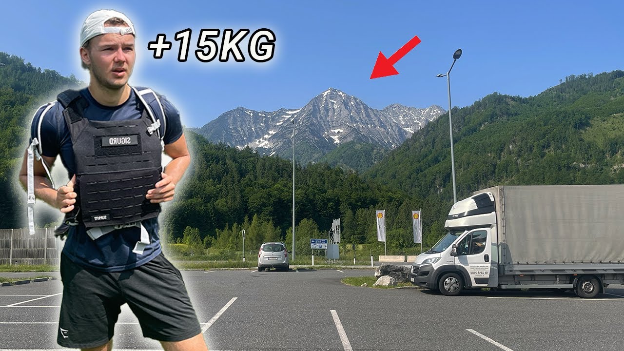 Schaffe ich es mit einer 10KG GEWICHTSWESTE auf den BERG?