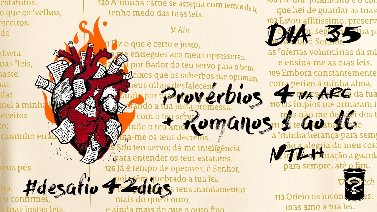 Desafio A BÍBLIA NTLH toda em 42 dias | dia 35