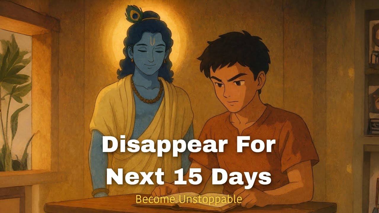 Disappear For 15 Days: Krishna’s Ultimate Exam Comeback Plan 🔥