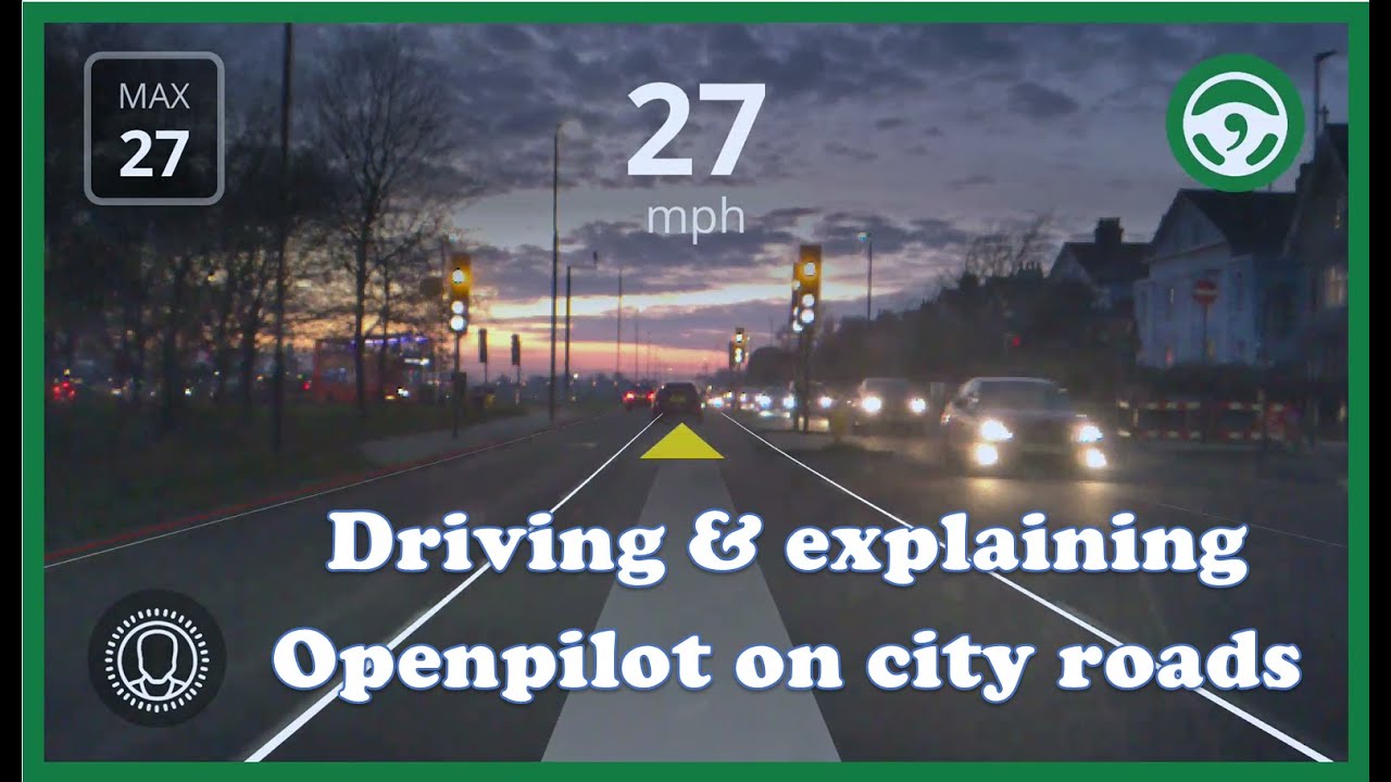 Driving and explaining Openpilot on UK city roads
