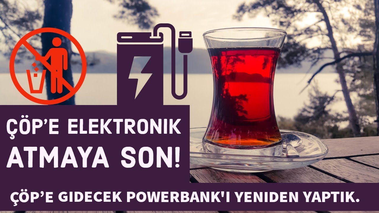 Dertlerinden şişmiş Powerbank'ı tamir ettik