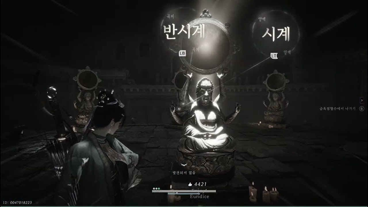 연운 Where Winds Meet 어둠속 무지개( 금강의 호법을 준다)
