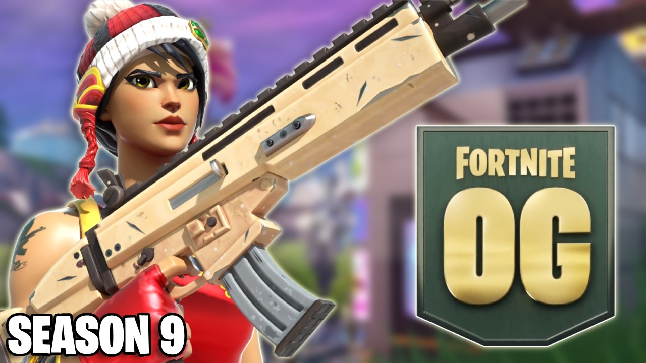 Ich Spiele OG FORTNITE SEASON 9 in 2026! 😱 (alte Zeiten..)