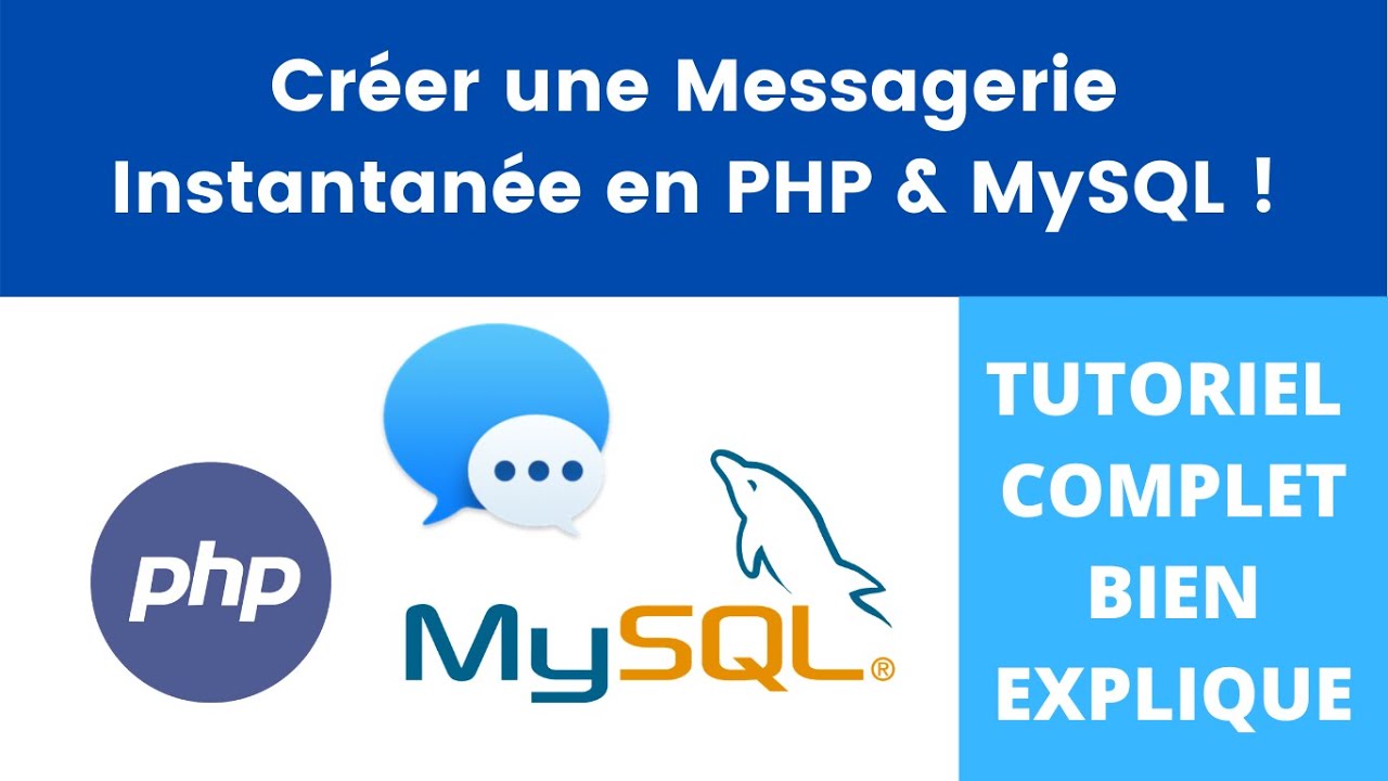 TUTO PHP - Créer une Messagerie Instantanée (un chat) en PHP & MySQL
