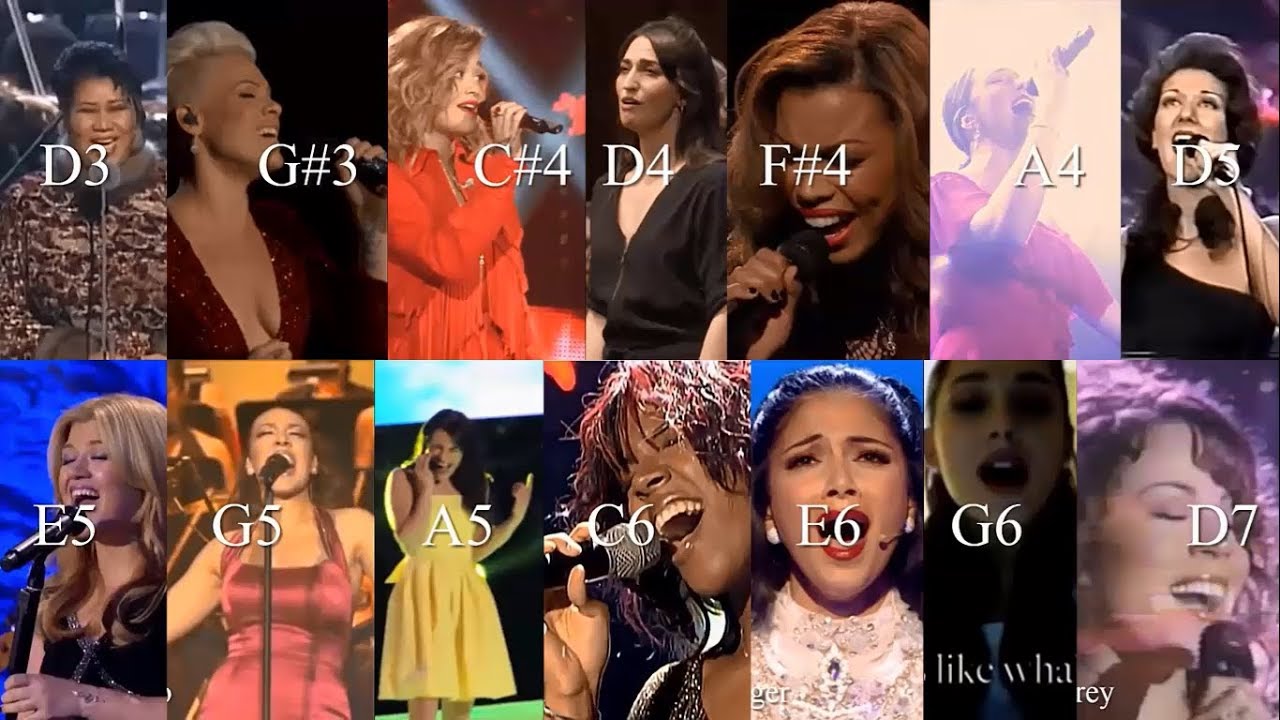 One Female Singer to Each Note 2 (G#2-D7)