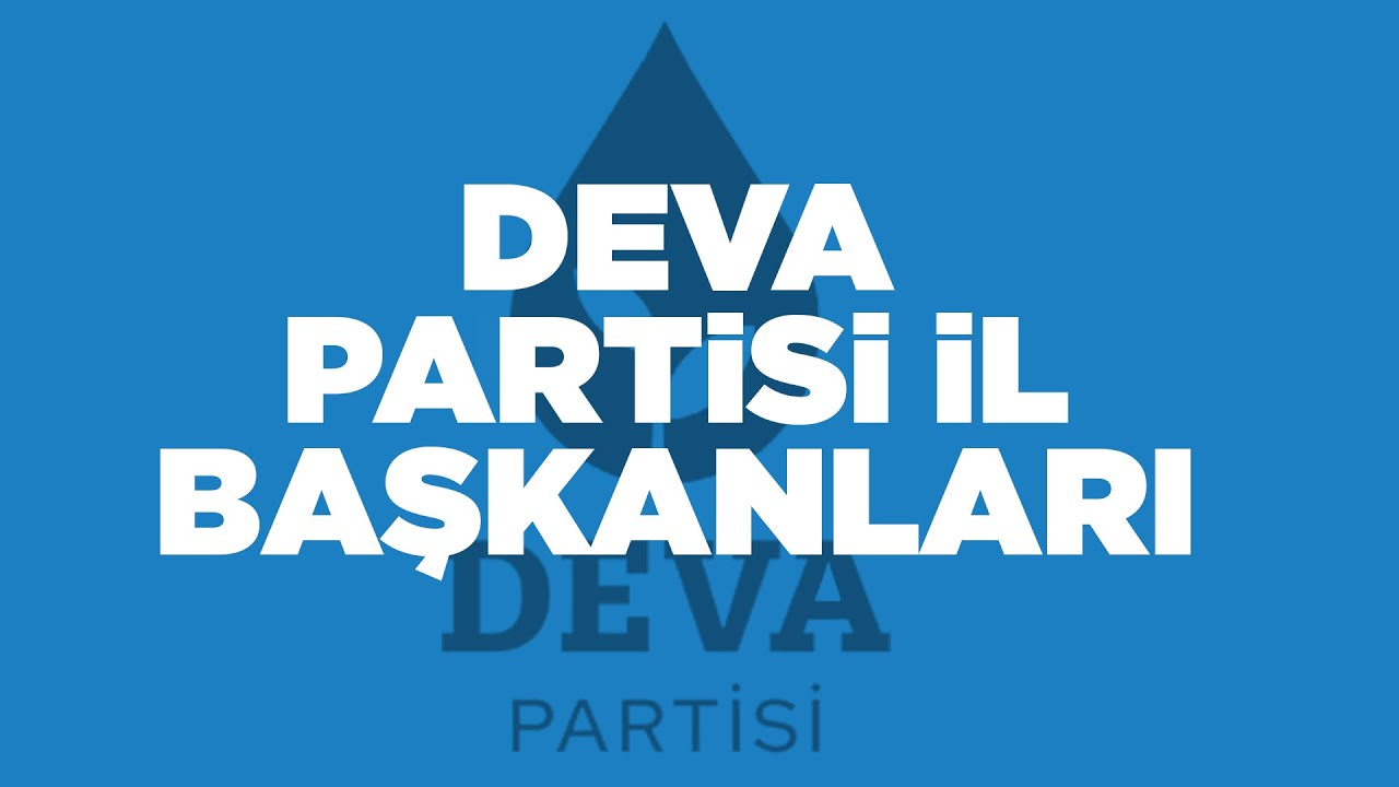 DEVA PARTİSİ İL BAŞKANLARI (Ali Babacan, partisinin il başkanlarını a&ccedil;ıkladı! İŞTE O İSİMLER)