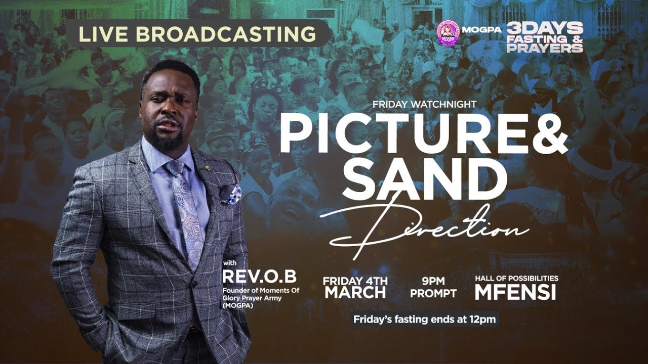 DAY 3 - FASTING AND PRAYERS (PICTURE AND SAND DIRECTION)