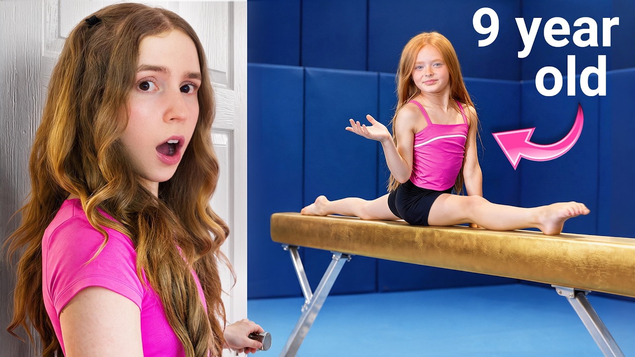 I Challenged the World's Best 9 Year Old Gymnast