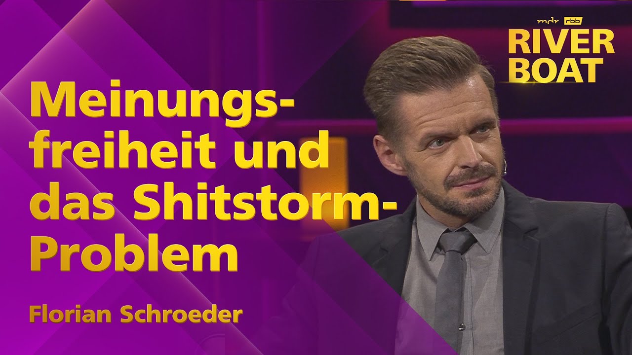 Meinungsfreiheit, Diskussionen, Shitstorm, Pegida und Fridays for future - Florian Schroeder