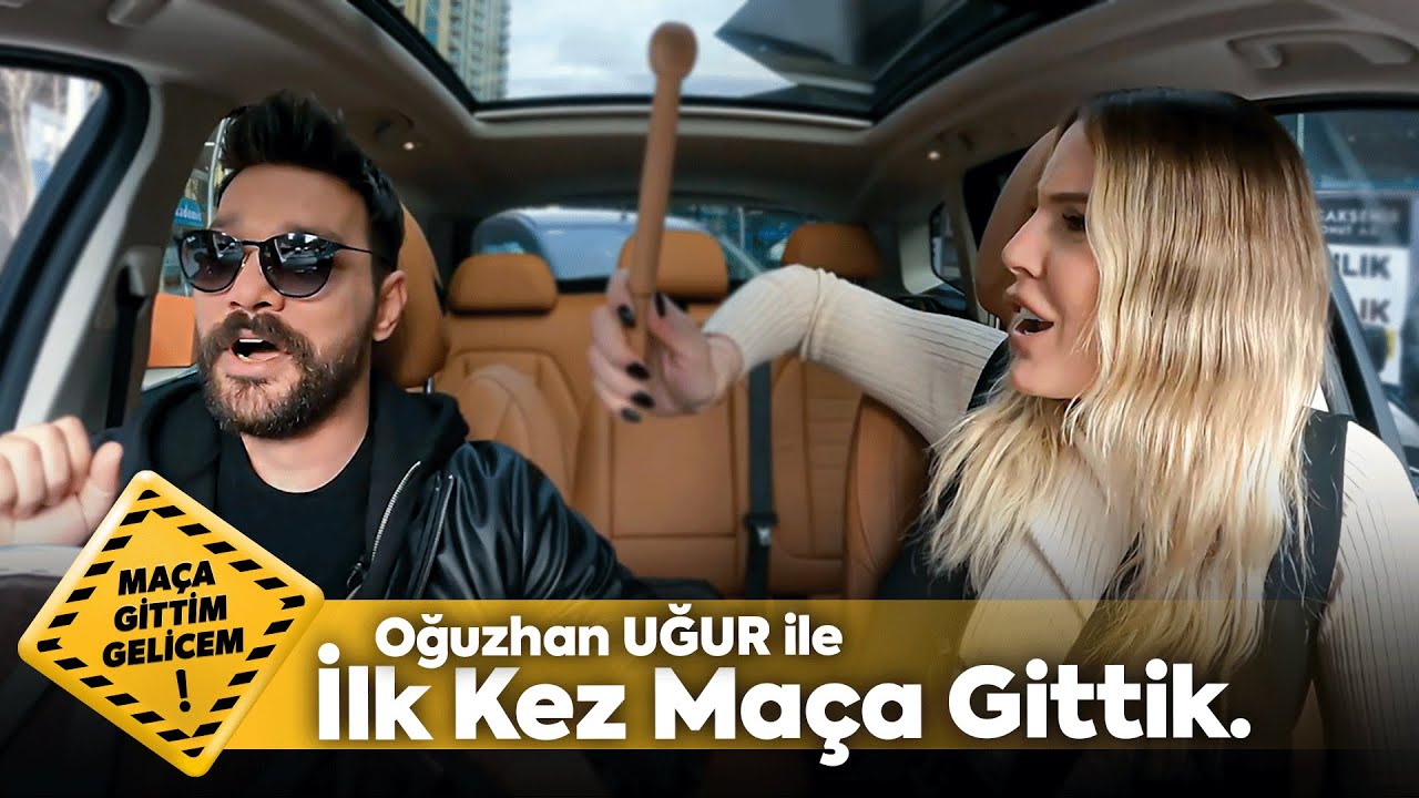 HANDE SARIOĞLU VE OĞUZHAN UĞUR MAÇA GİTTİ! Galatasaray - Marsilya VLOG | Maça Gittim Gelicem