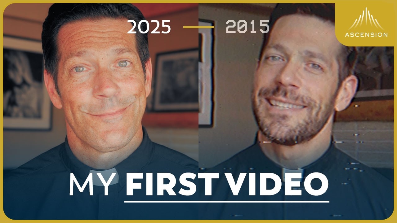 Fr. Mike Reacts to His First Video Ever