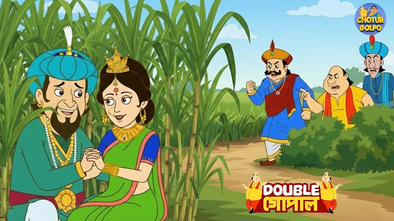 রানী নবাবের প্রেমে পাগল। রানী এবং নবাব একটি আখ ক্ষেতে আটকা পড়ে | গোপালভাঁড় | New Episode 2026
