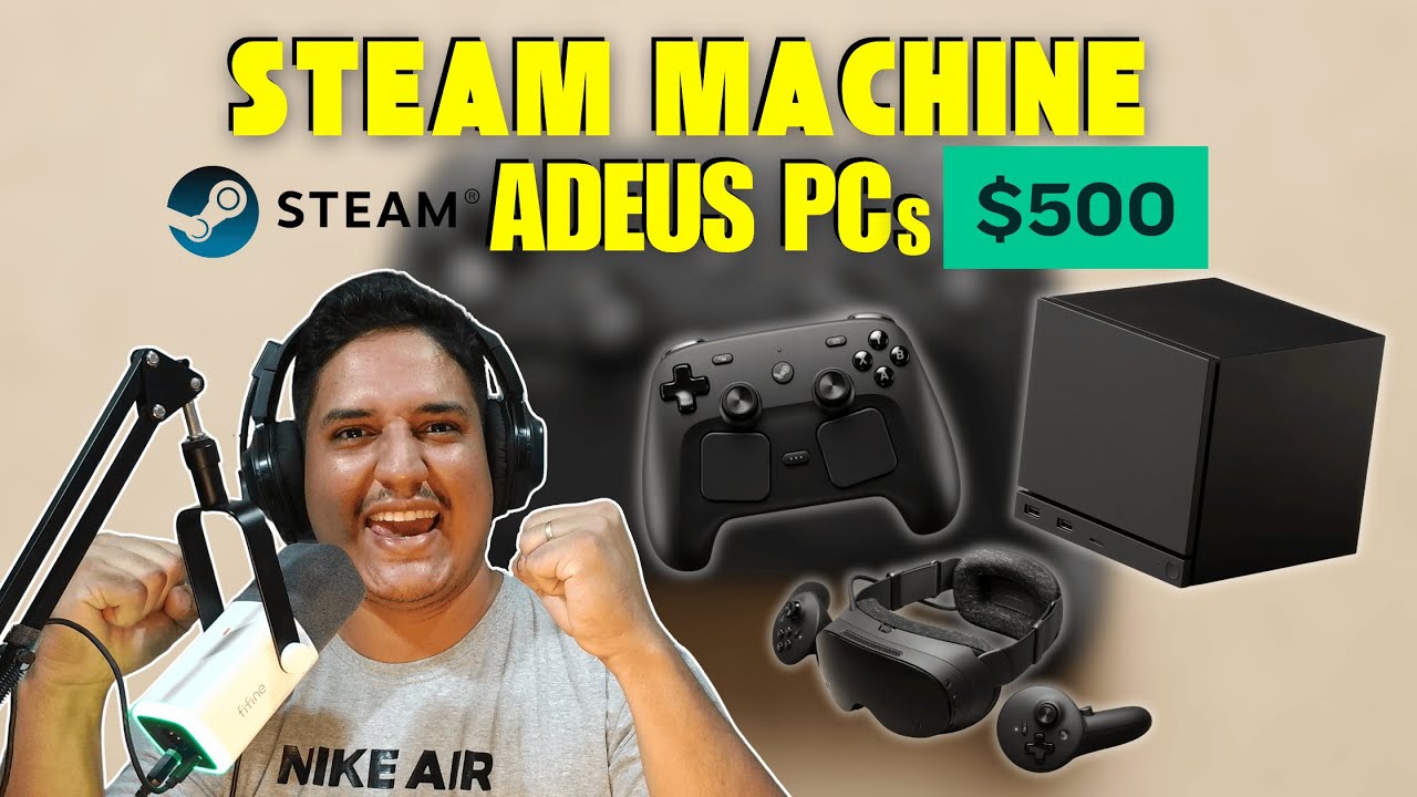 Steam Machine CONSOLE OU PC? - [Steam Frame VR e Steam Controller] | PixelUp Ep.85