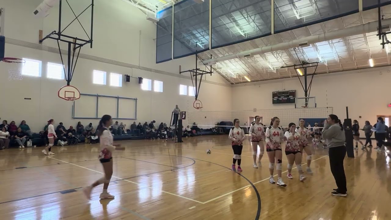 NeRVE Classic @ Blacksburg Middle School Game 2 Set 1 We won 25-15 