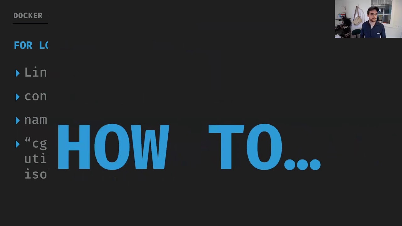 Docker Tutorial - How does Docker work