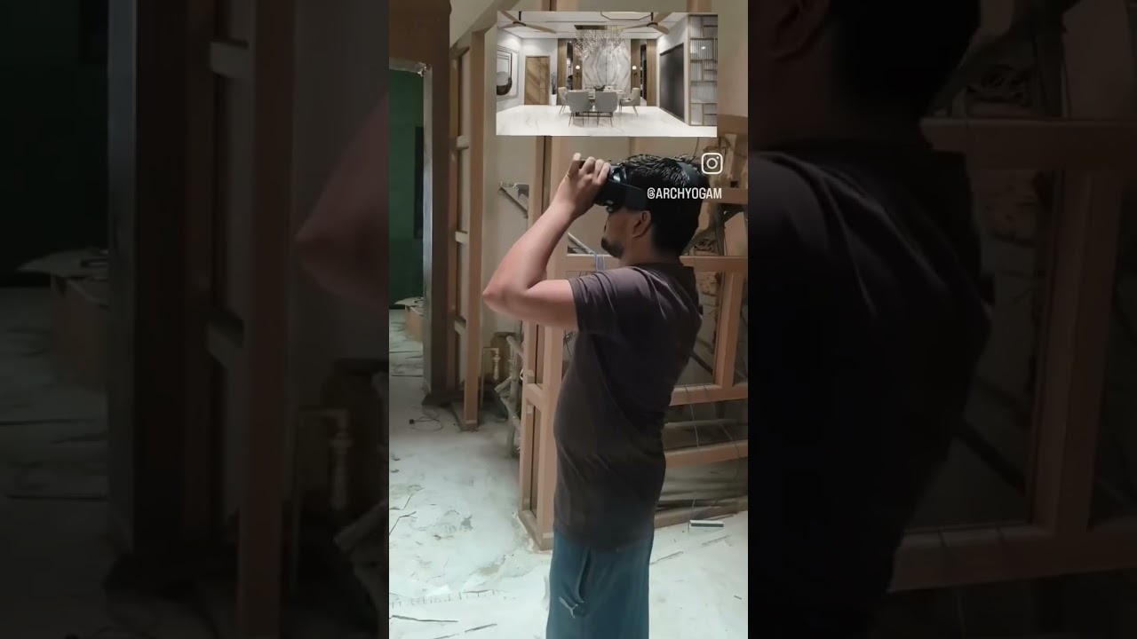 Virtual reality in architecture #virtualreality #technology #interiordesign #architecturedesign #vr