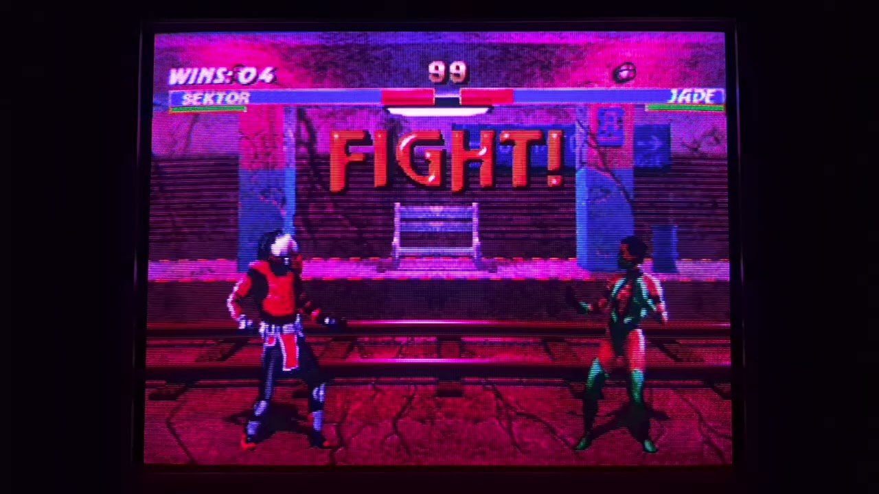 Mortal Kombat Trilogy ( Nintendo 64) on CRT TV - Sektor