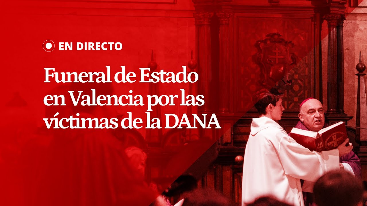 EN DIRECTO | Los reyes asisten al funeral de Estado en Valencia por las víctimas de la DANA
